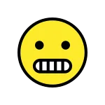 Grimacing Face SVG Icon